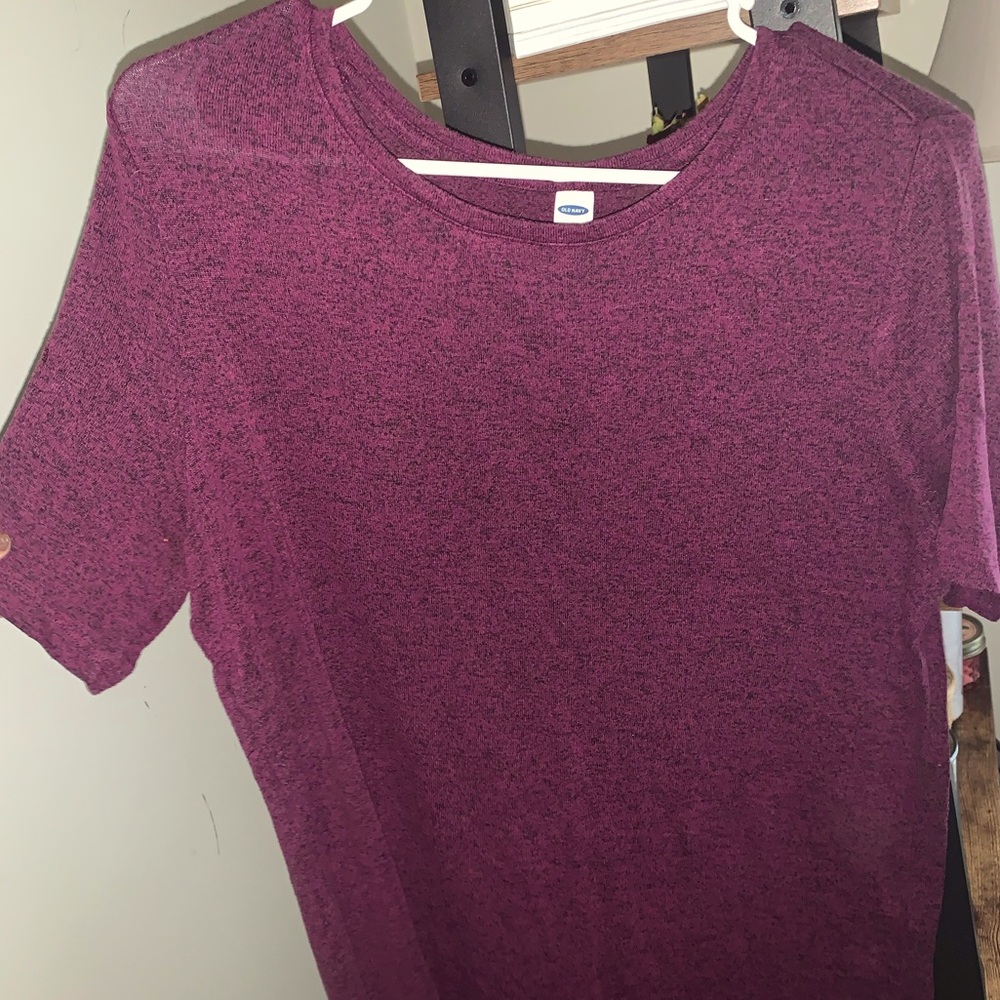 Burgundy Tee